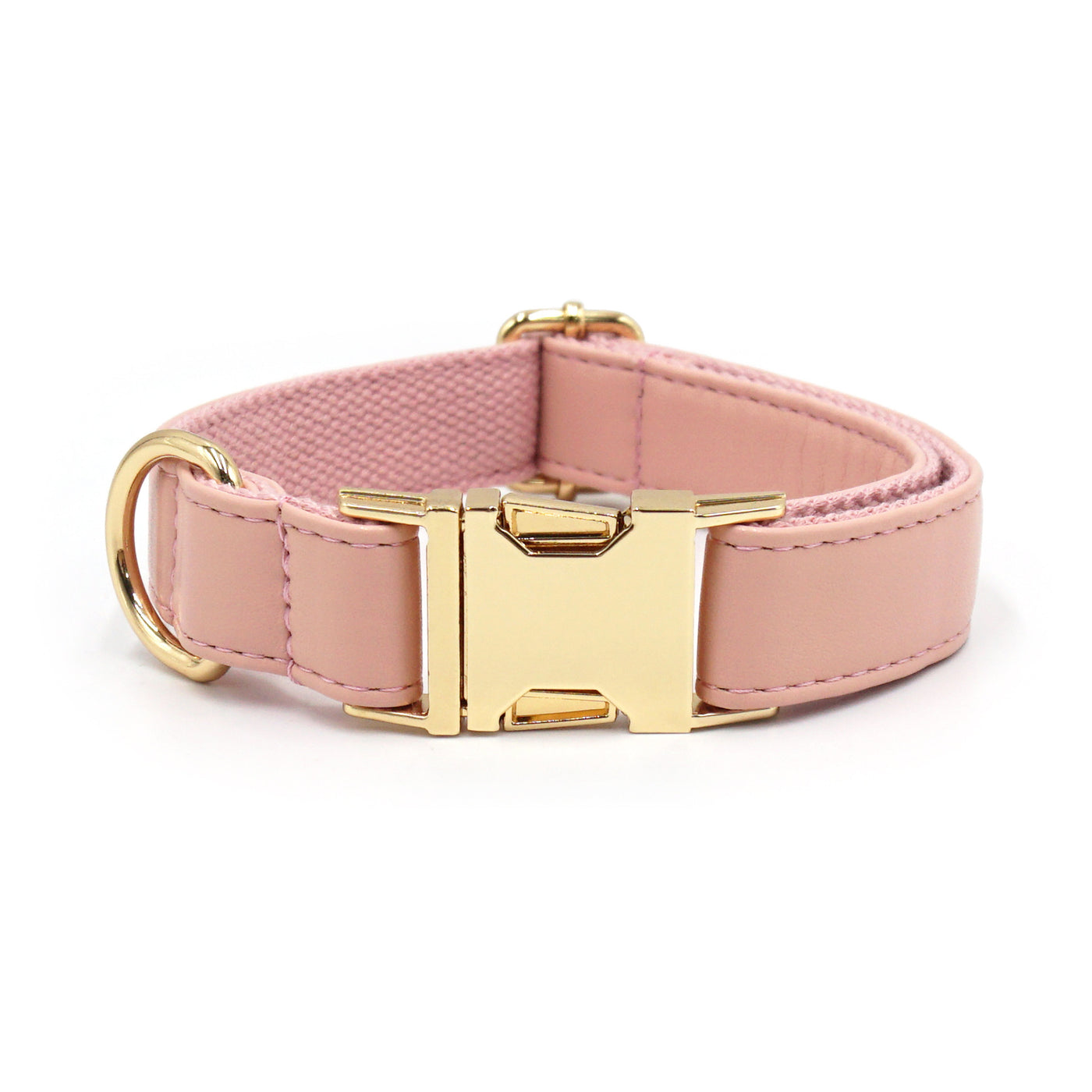 Color Block Leather Dog Collar – Soft Velvet Pet Collar in Multiple Stylish Colors