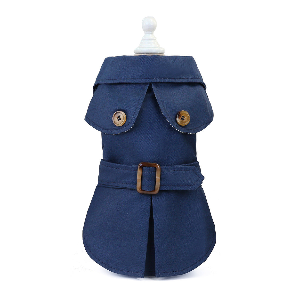 Trendy Dog Clothing – Lightweight Polyester Pet Outfit in Khaki, Navy & Green (S–XXL)