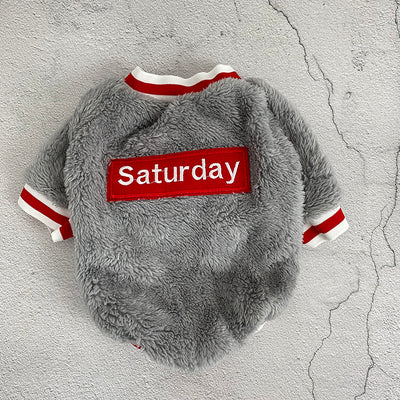 Blue Cotton Dog Sweater – Casual Soft Pullover for Small to Large Dogs (S-XXL)