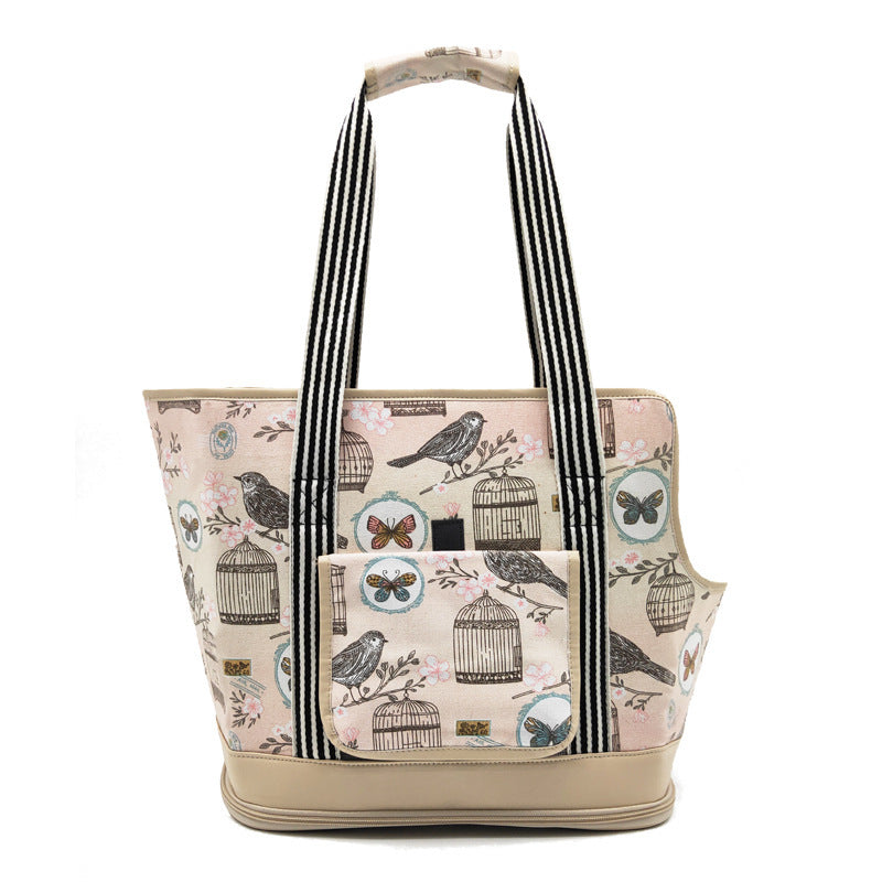 Cat And Dog Travel Light Portable Shoulder Bag