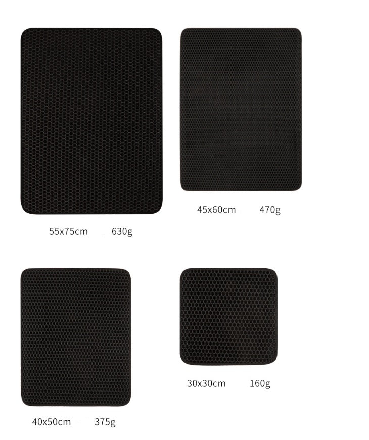 Cat Litter Mat – Dirtproof, Dustproof & Easy to Clean | EVA Soft Pad for Cats