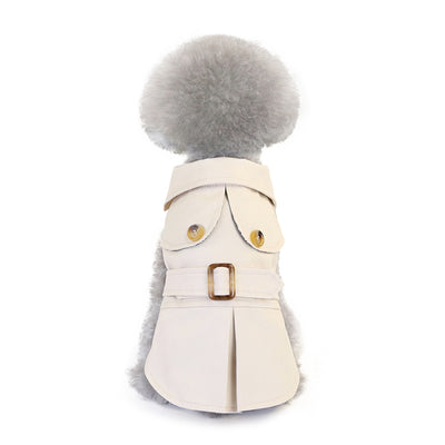 Trendy Dog Clothing – Lightweight Polyester Pet Outfit in Khaki, Navy & Green (S–XXL)