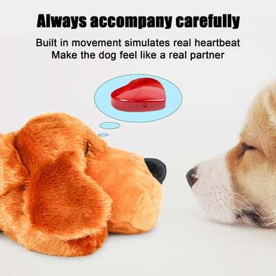 Calming Heartbeat Puppy Toy for Anxiety Relief