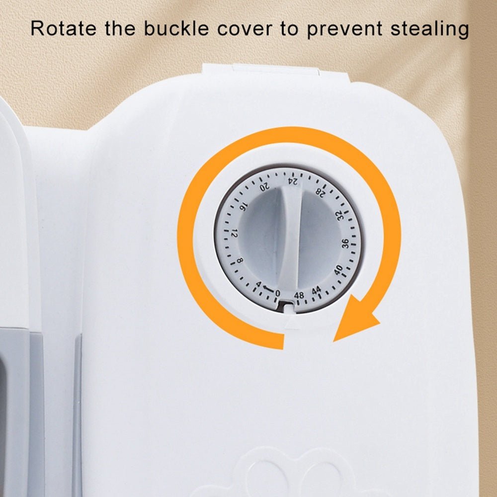 Automatic Pet Feeder – Smart Food Dispenser for Cats & Dogs with Timer and Stainless Steel Bowl - 0