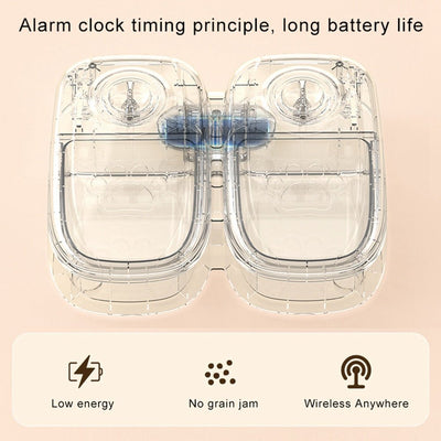Automatic Pet Feeder – Smart Food Dispenser for Cats & Dogs with Timer and Stainless Steel Bowl - 0