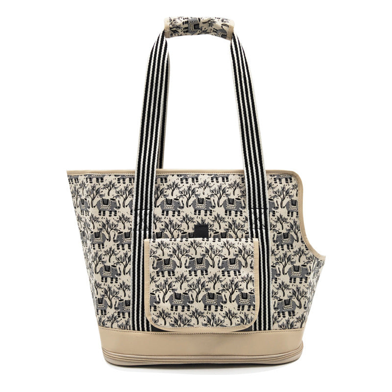 Cat And Dog Travel Light Portable Shoulder Bag