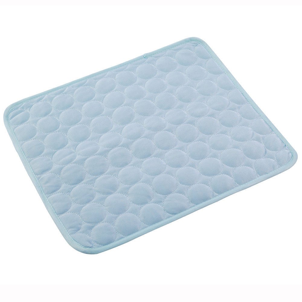 Dog Cooling Mat – Ice Silk Summer Cooling Pad for Small & Large Dogs & Cats | Breathable, Washable Pet Cooling Bed - 0