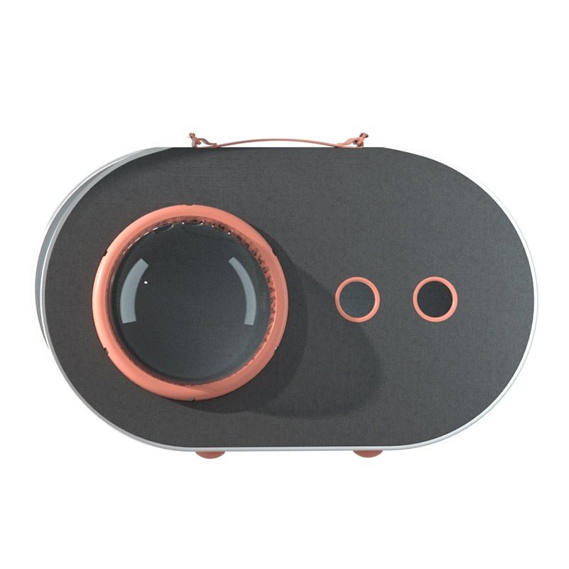 Durable Oxford Pet Carrier Bag – Medium Hardness Travel Tote for Small Pets (Up to 7.5 kg, Gray) - 0