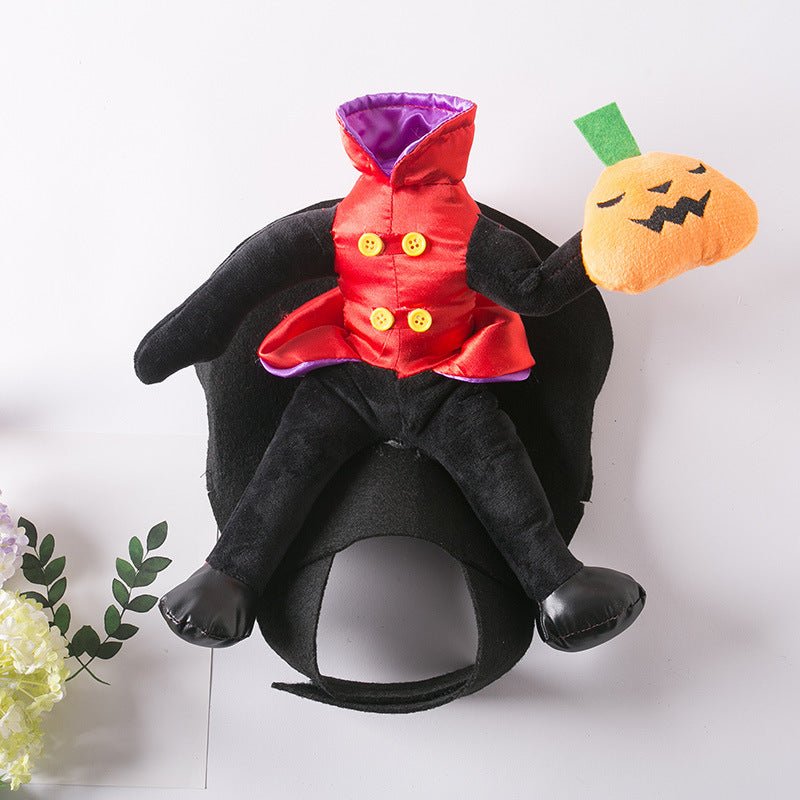 Halloween Dog Costume – Funny Headless Man Outfit for Pets - 0