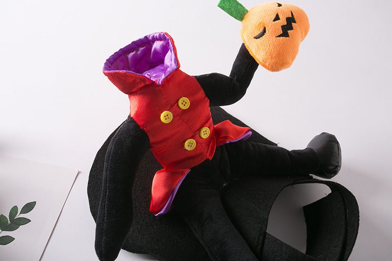 Halloween Dog Costume – Funny Headless Man Outfit for Pets - 0