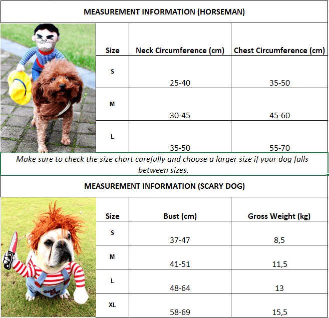 Halloween Dog Costume – Scary Red Adjustable Pet Cosplay Outfit - 0