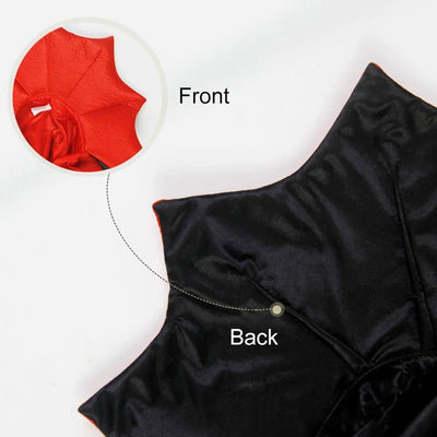 Halloween Vampire Cloak for Cats & Small Dogs – Cute Pet Costume - 0