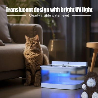 Pet Water Dispenser – Automatic Water Fountain for Cats & Dogs, Easy to Clean and Hydrate Pets - 0