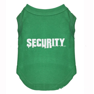 Security Dog Shirt – Funny Printed Pet T-Shirt for Small & Large Dogs | Casual Fit, Cotton Blend - 0