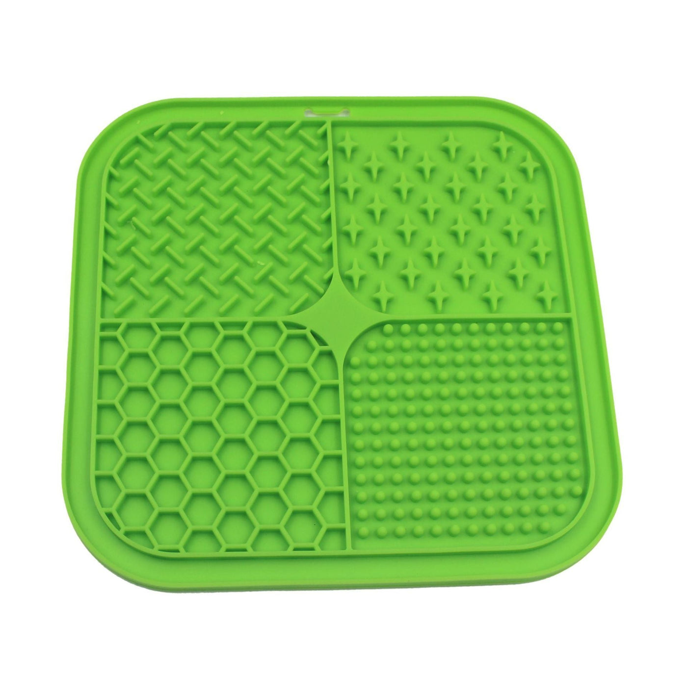 Silicone Pet Licking Pad – Slow Feeder Dog Bowl with Suction Cup | Anti - Choke Pet Food Mat - 0