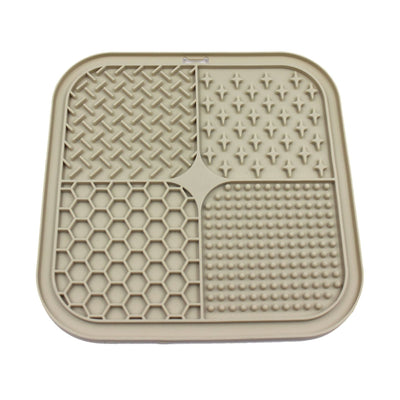 Silicone Pet Licking Pad – Slow Feeder Dog Bowl with Suction Cup | Anti - Choke Pet Food Mat - 0