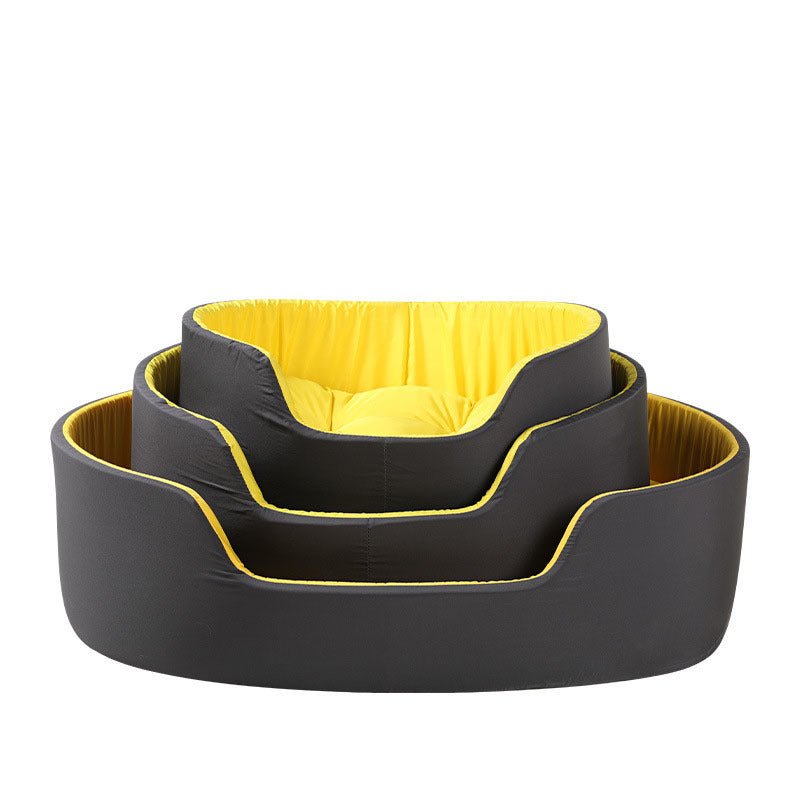 Universal Winter Pet Kennel – Washable Deep Sleep Dog & Cat Nest (S - 19×14 in, M - 22×16 in, L - 29×20 in) - 0